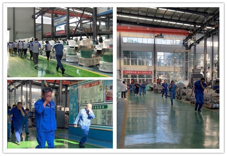 進(jìn)行消防應(yīng)急疏散演練。